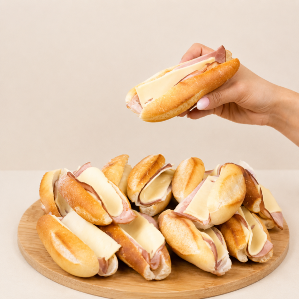 Ham & Cheese Sandwich (mini size) (dozen)