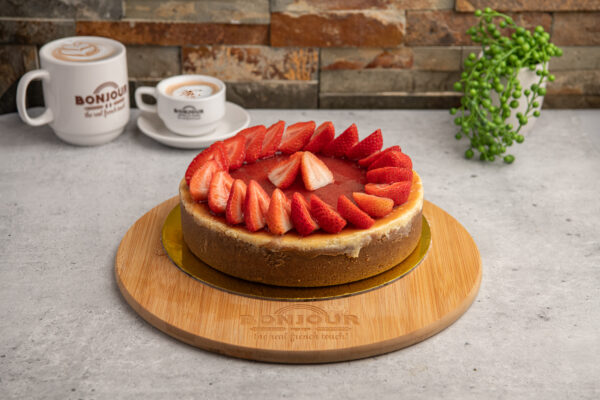 Strawberry Cheesecake (medium - 10 people)
