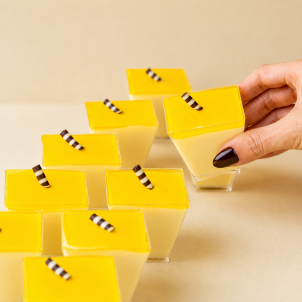 Passion Fruit Mousse (mini size) (cup) (dozen)