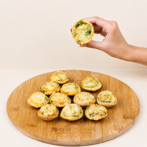 Quiche Spinach (mini size) (dozen)